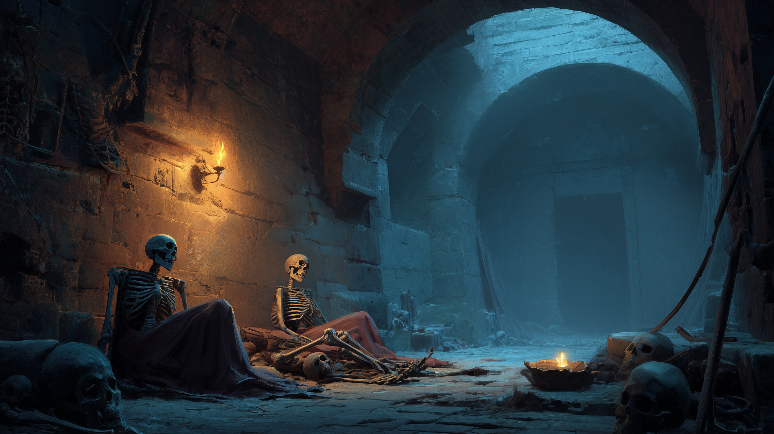 La crypte de la flamme sacrée