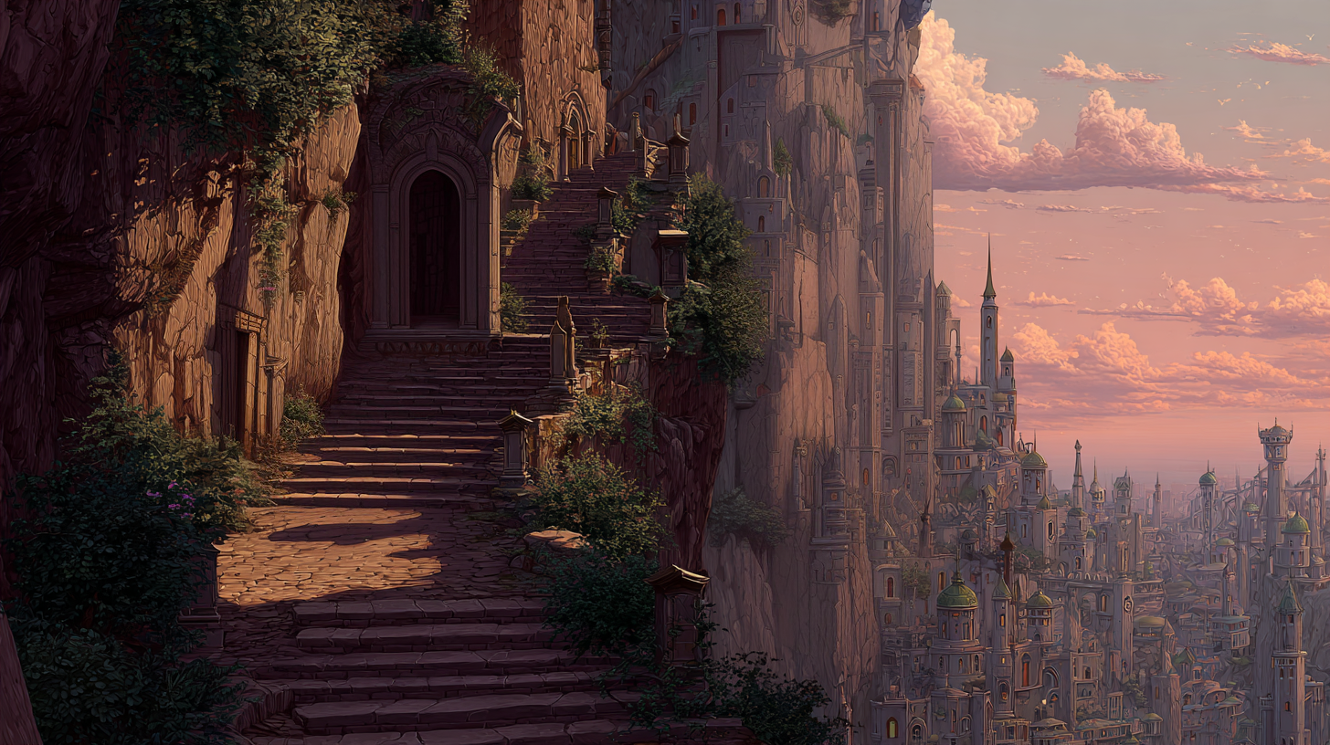 L&rsquo; escalier de Baskan Olm